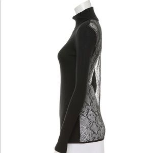 Gucci Cashmere Lace turtleneck